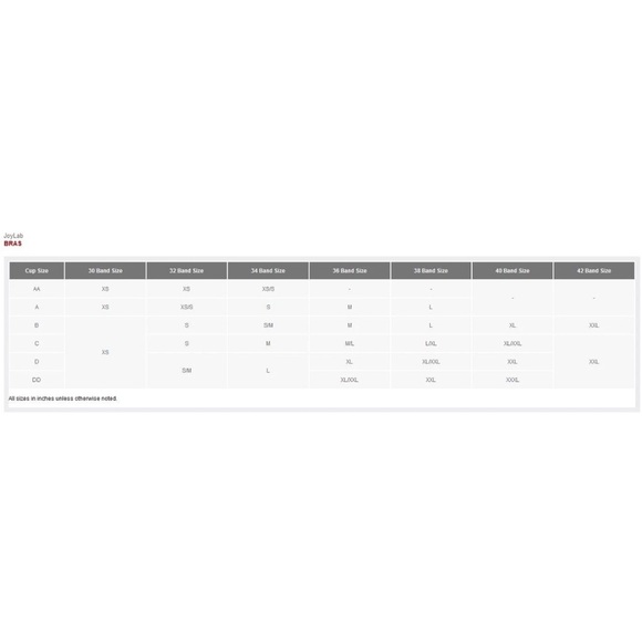 Joylab Longline Bra With Metallic Corset Detail Black XS NEW - Picture 7 of 8